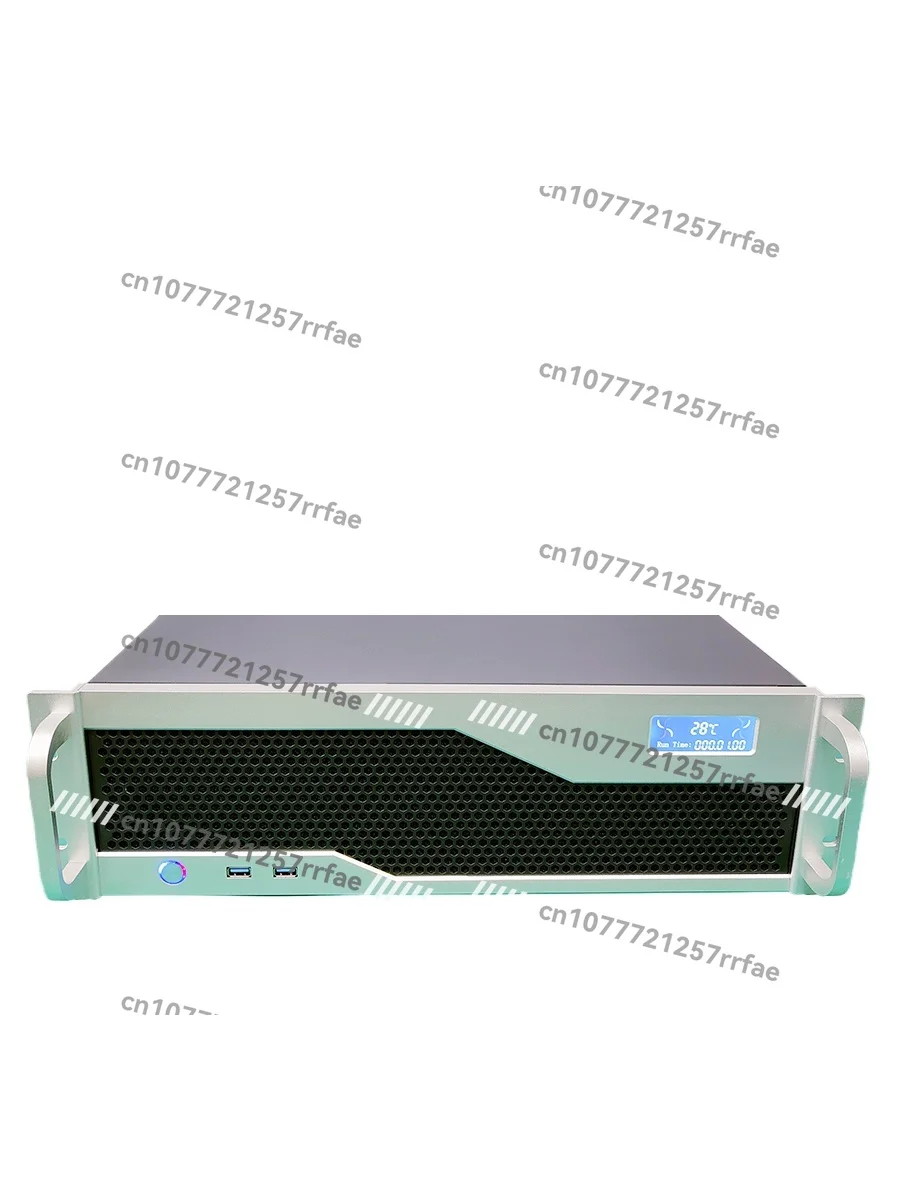 

3U chassis aluminum panel USB3.0 with temperature control screen ATX motherboard desktop power supply rackmount industrial