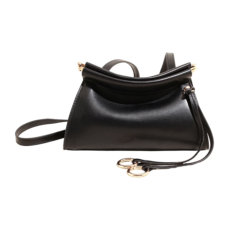 Trendy Fashionable Designer Women's Shoulder Bag Luxury Diaper Bag Classic Leather Solid Color Messenger