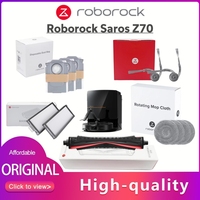 NEW Original Roborock Saros Z70 Accessory Hair Cut Brush Side Brush Filter Mop DustBag Robot Vacuum Cleaner Spare Parts Optional
