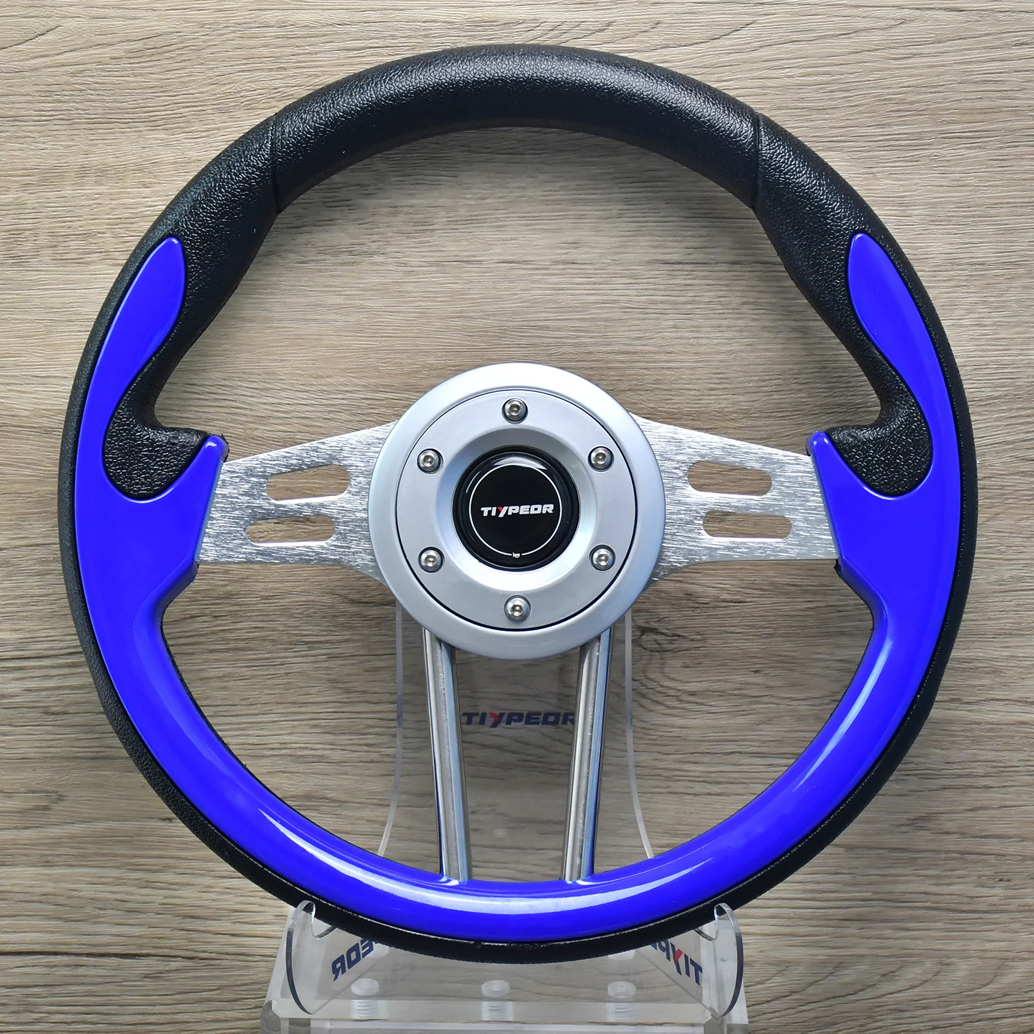 Universal 330mm 13inch Pu Leather Metal Steering Wheels Car Modified Accessories Mo Style Sport Drifting Steering Wheels