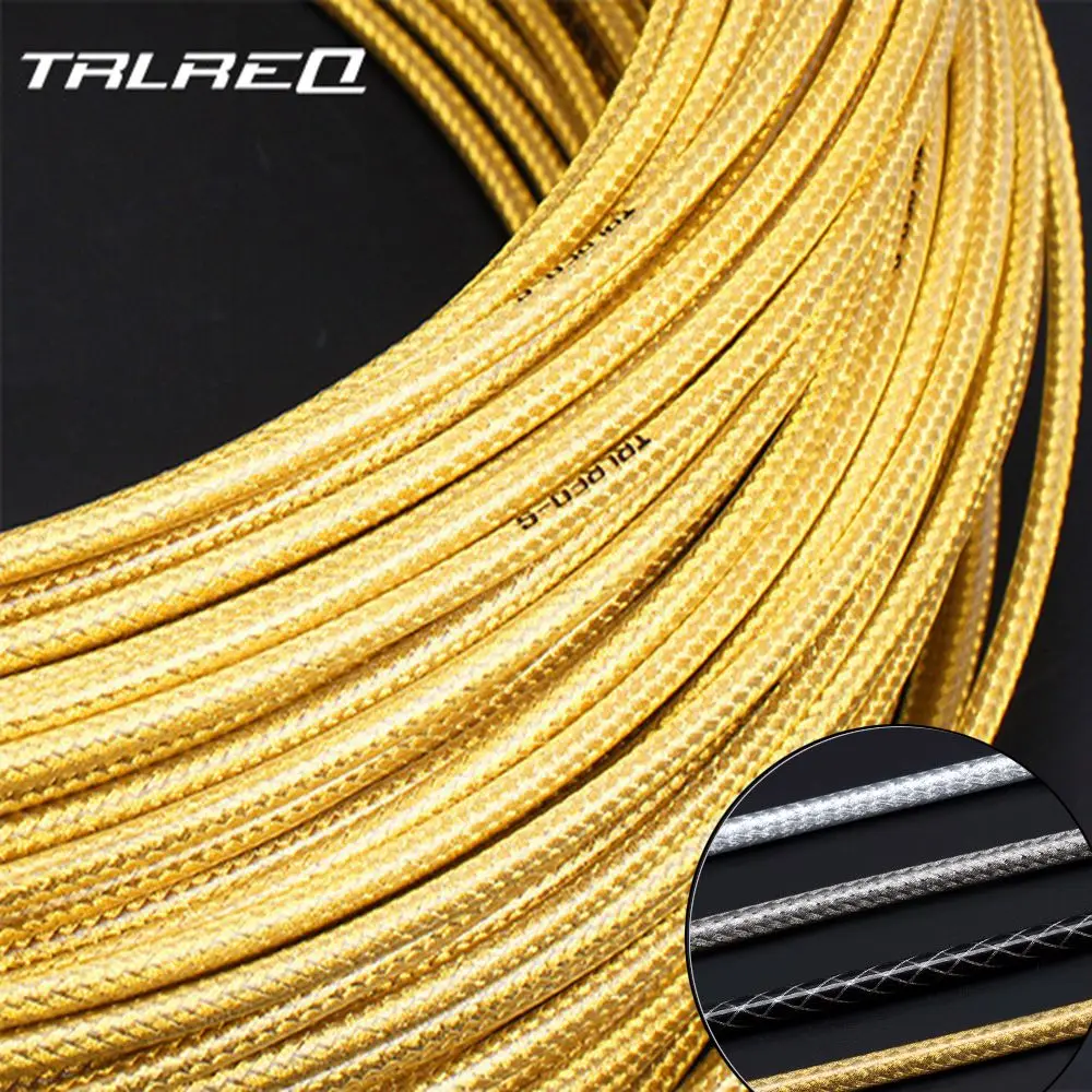 3 Meters Length 5mm Bicycle Brake Cable Mountain Bike Shift Housing Derailleur Bicycle Cables Weaving Line Pipe Tube Shifting Wi