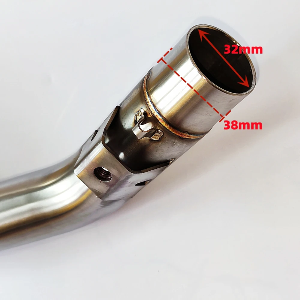 دراجة نارية العادم الأنابيب الجمعية الخمار الفولاذ المقاوم للصدأ JPM الصينية عالية الجودة قطع غيار الدراجات النارية CRF250 #2