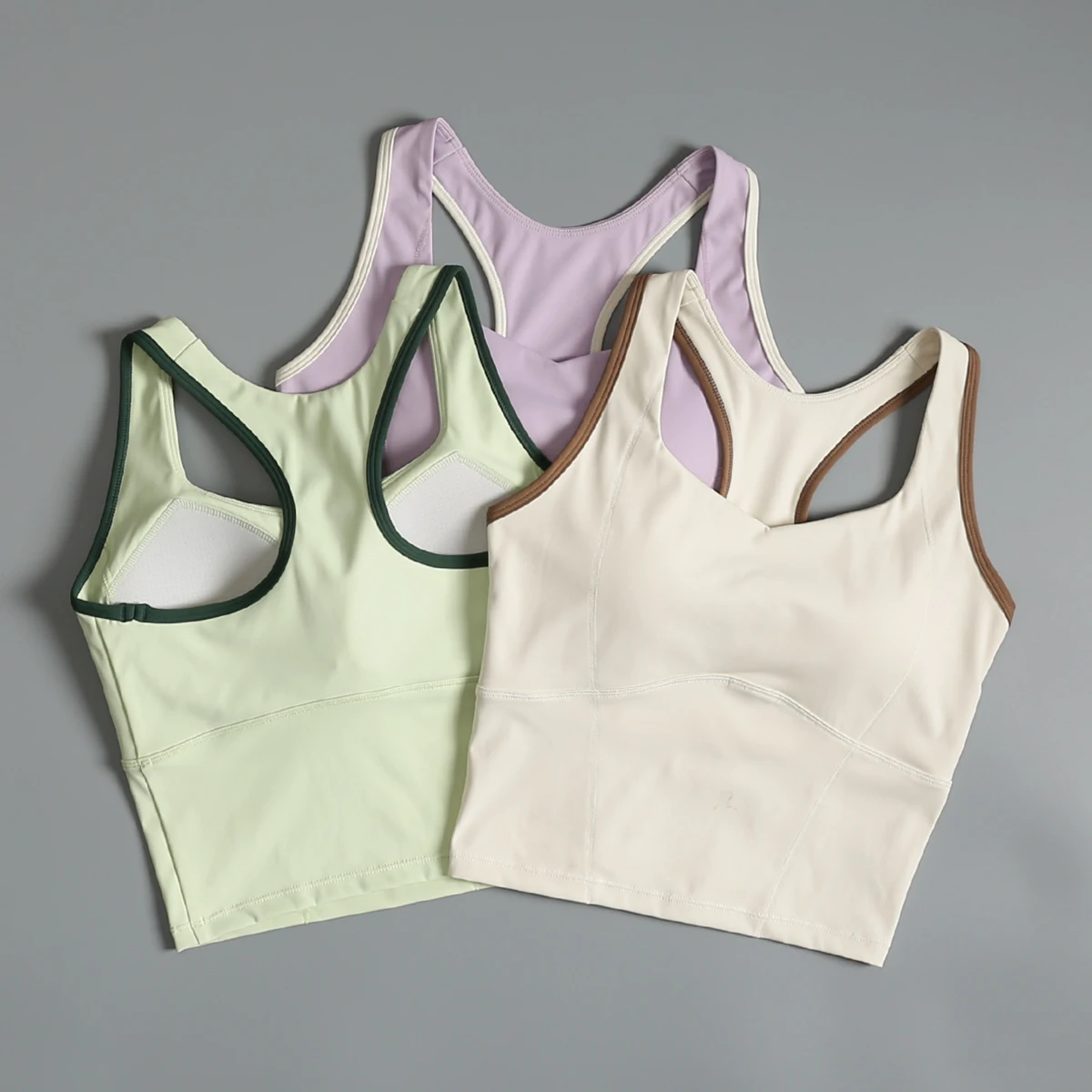 

Integrated chest pad sports underwear for women running anti-vibration high-intensity fitness clothing bra training yoga