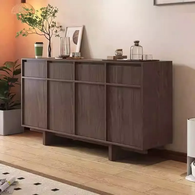 

Retro Antique Living Room Cabinets Wood Bedroom Shelving Sideboard Living Room Cabinets Home Kitchen Vitrine Furniture