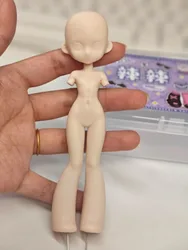 Ultra Light Clay Q Version Cartoon Doll Thick Legs Body Mold DIY Polymer Clay Animation Character Body and Face Making Tools