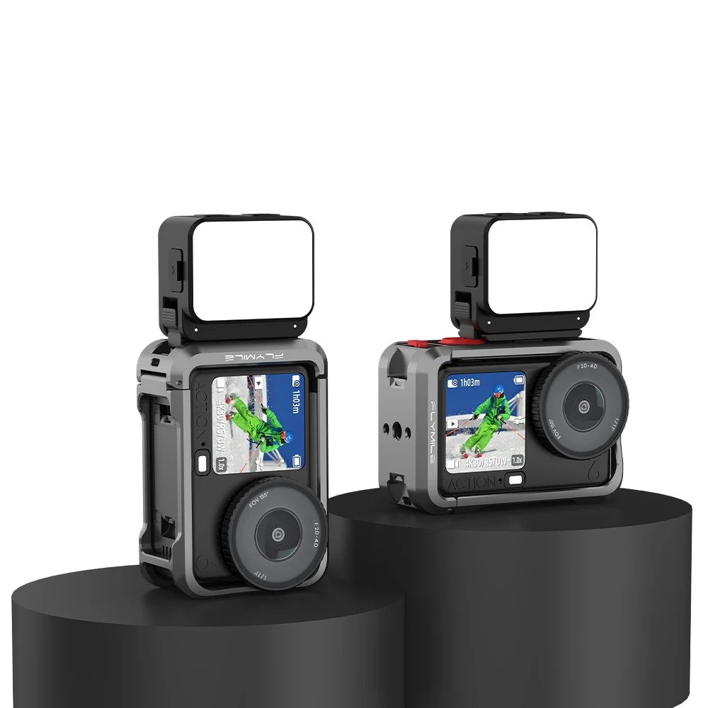 

Fill Light Lamp for DJI OSMO ACTION 6 Fill Light Selfie Lighting Photography Accessory