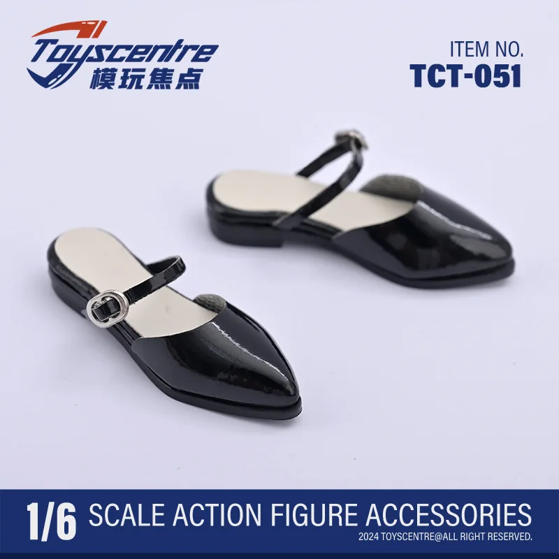 TCT-051 1/6 Weibliche Soldat Schuhe Modische Sandalen Hausschuhe Spitz Wohnungen 12 zoll Action Figur Körper Modell Spielzeug
