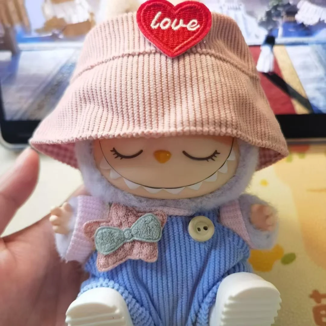 

Комплект кукольной одежды для Labubu Sitting Party Series Gen 123, идеальный костюм с аксессуарами для коллекции, украшение, подарок