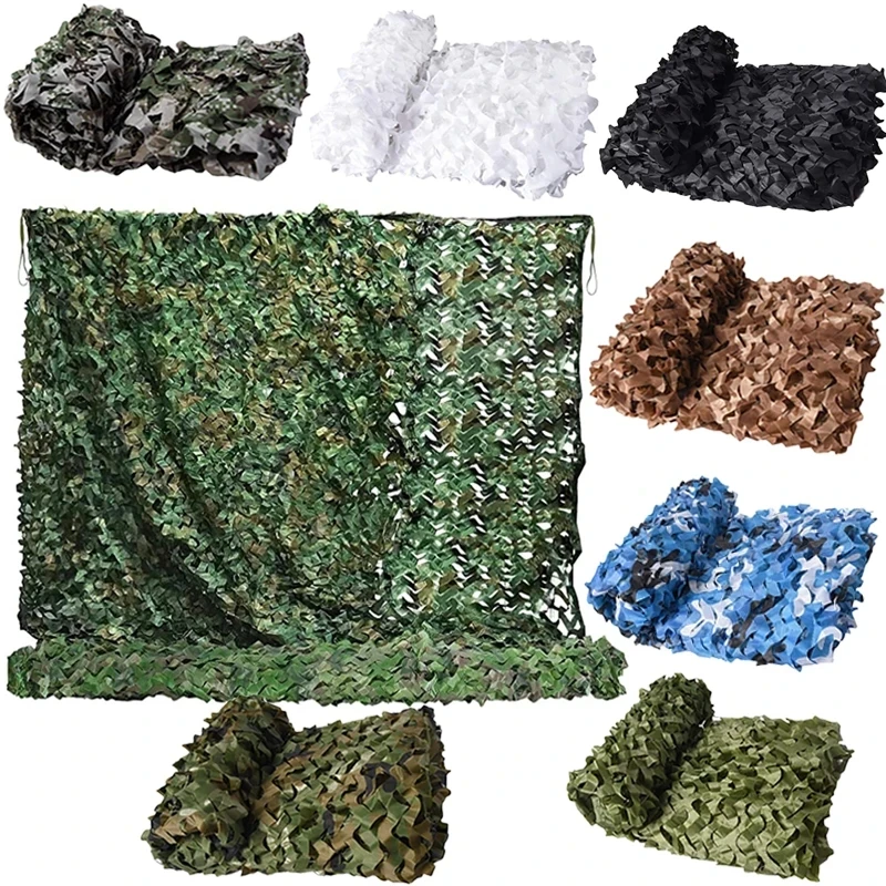 Camouflage Net Hunting Camouflage Net Camouflage Net Garden Pavilion Car Tent Awning Blue White Green Desert Beige