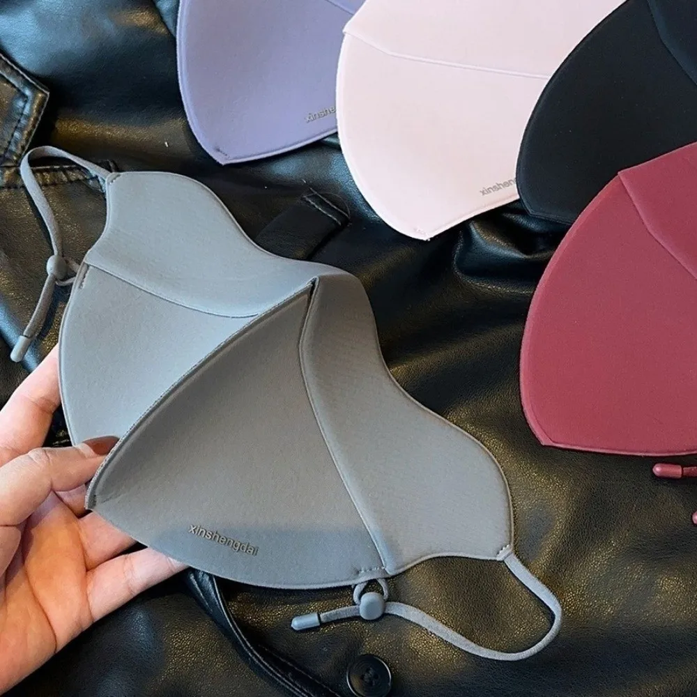 새로운 Dralon 따뜻한 마스크 세탁 가능한 통기성 페이스 마스크 조정 가능한 방진 페이스 커버 가을과 겨울