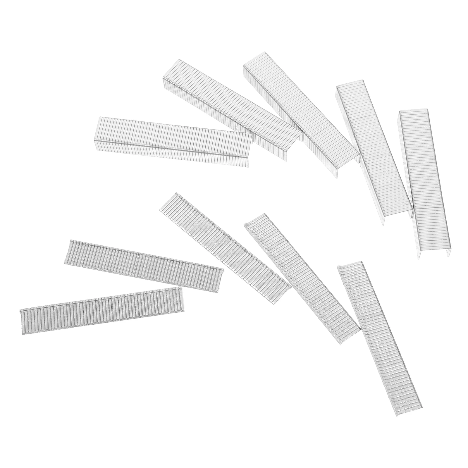 

2000pcs Staples Manual Nail Gun Silver Iron Desk Tapping Nails for Woodworking Advertising Hardware Supplies
