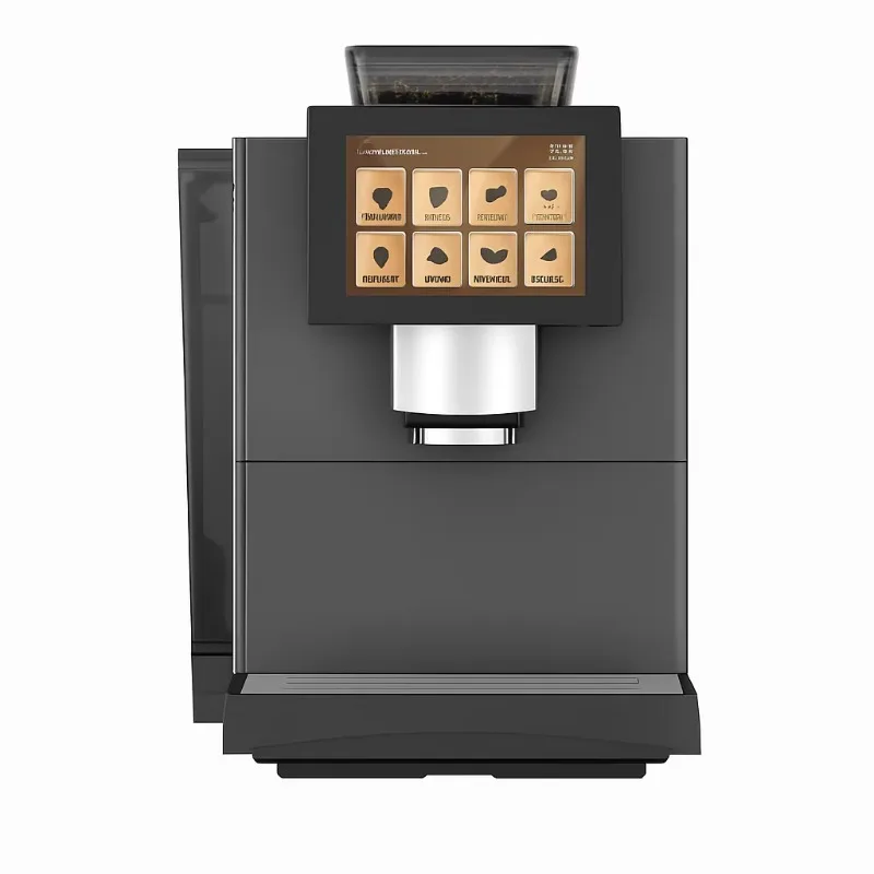 

Multi-language Professional High-Capacity Automatic Coffee Machine for Businesses | All-in-One Espresso Brewer & Grinder