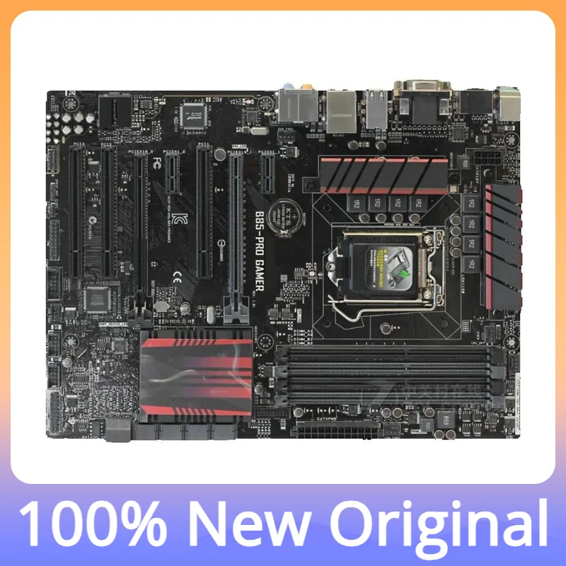 

100% тестирование B85-pro Плата настольного компьютера для геймеров B85 Разъем Lga 1150 I7 I5 I3 Ddr3 32 г Sata3 Usb3.0 Atx