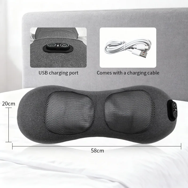 Cervical Spine Pillow Heating Rich Bag Special Neck Pillow Reverse Arch Memory Cotton Comfortable Removable and Washable