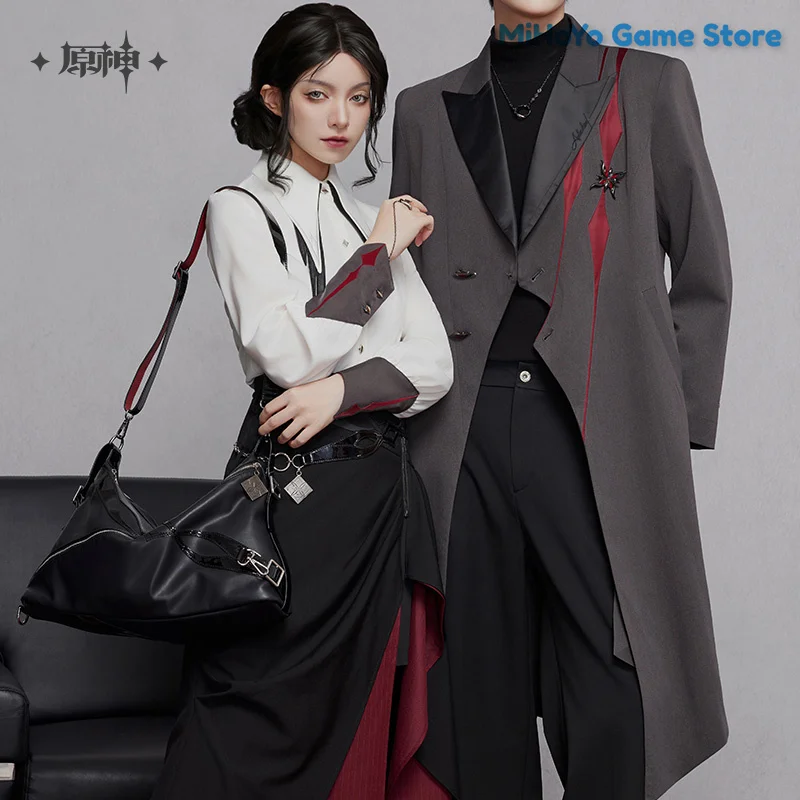 

Original Arlecchino Bag Genshin Impact Arlecchino Theme Impression Serie Crossbody Bag MiHoYo Cosplay Doujin Arlecchino PU Bag