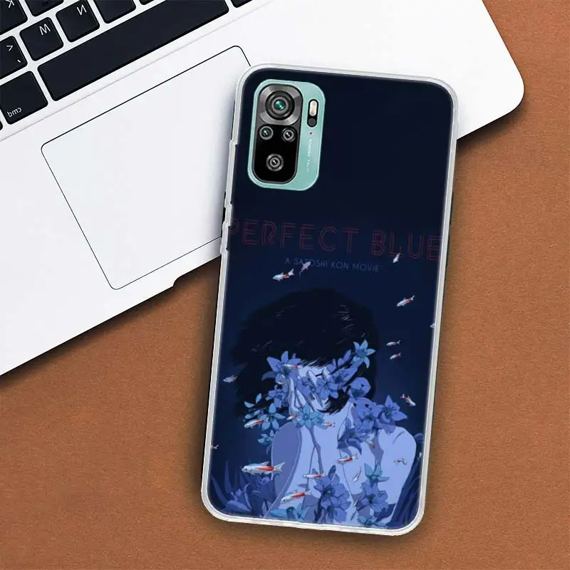 Japanese animation perfect blue Phone Case For Xiaomi Poco M3 M4 M5 M5S X3 GT X4 NFC X5 X6 Pro F5 F4 F3 F2 F1 Mi CC9 Note 10 Lit