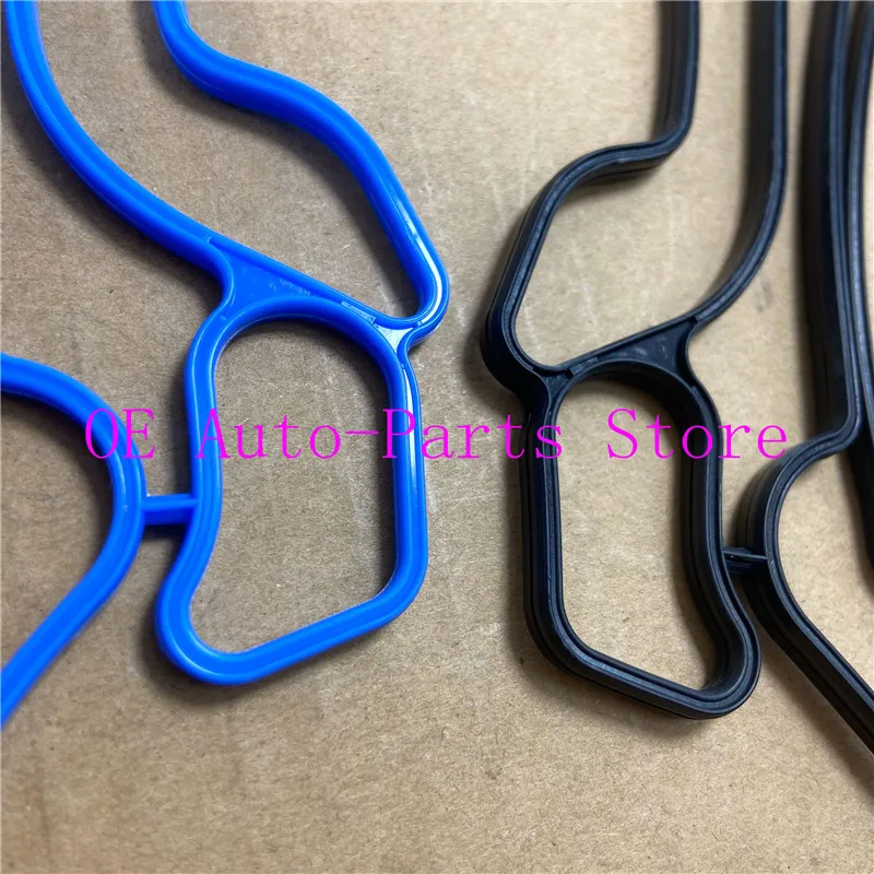 Engine Cooling System Oil- Cooler Gasket Seals Blue 2724577 For Chevrolet Cruze 1.6 1.8 Sonic Orlando Opel Astra Zafira 55354072