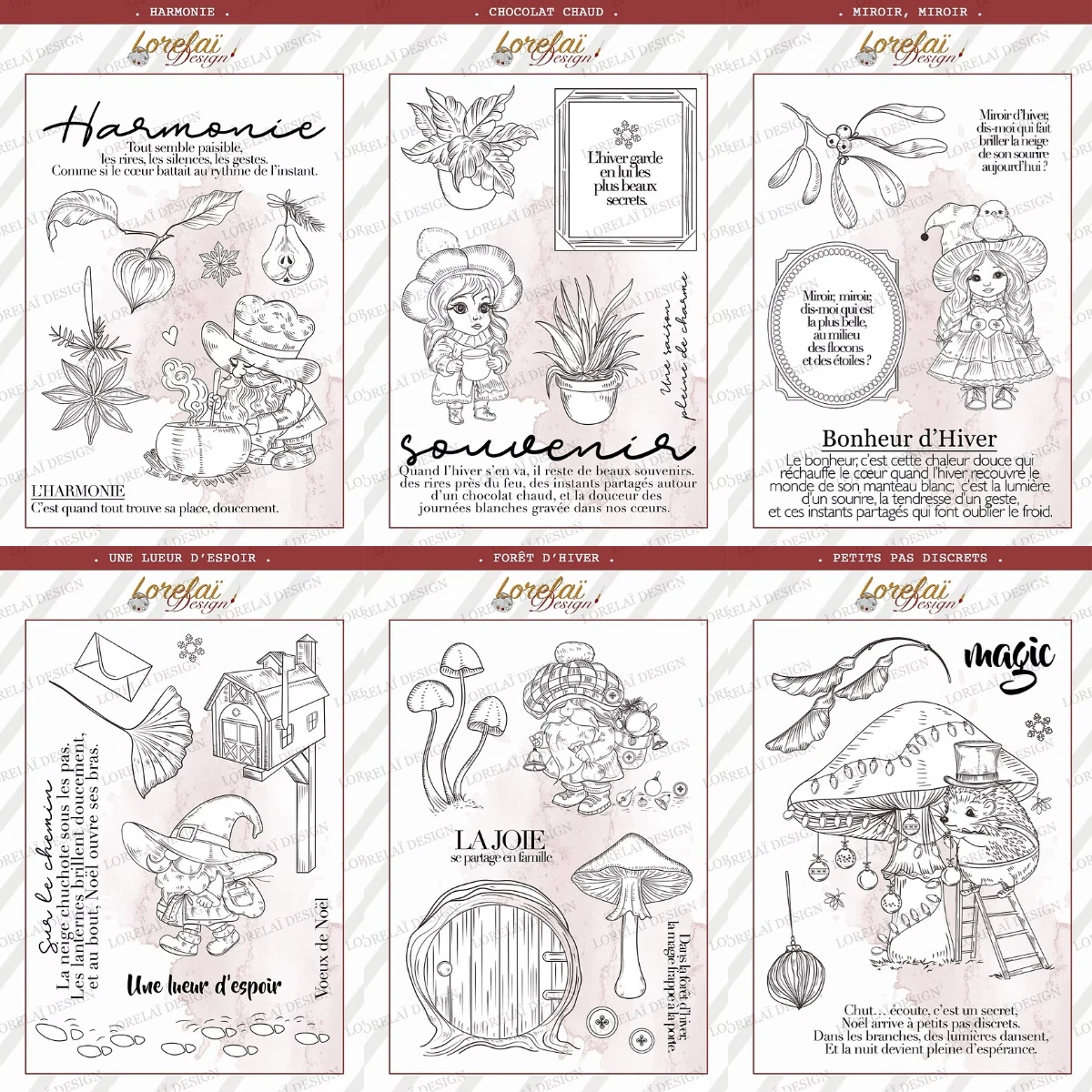 Bär Chef Kaninchen Französisch Briefmarken Für DIY Scrapbooking Handwerk Maker Fotoalbum Vorlage Handgemachte Dekoration 2025, Neu