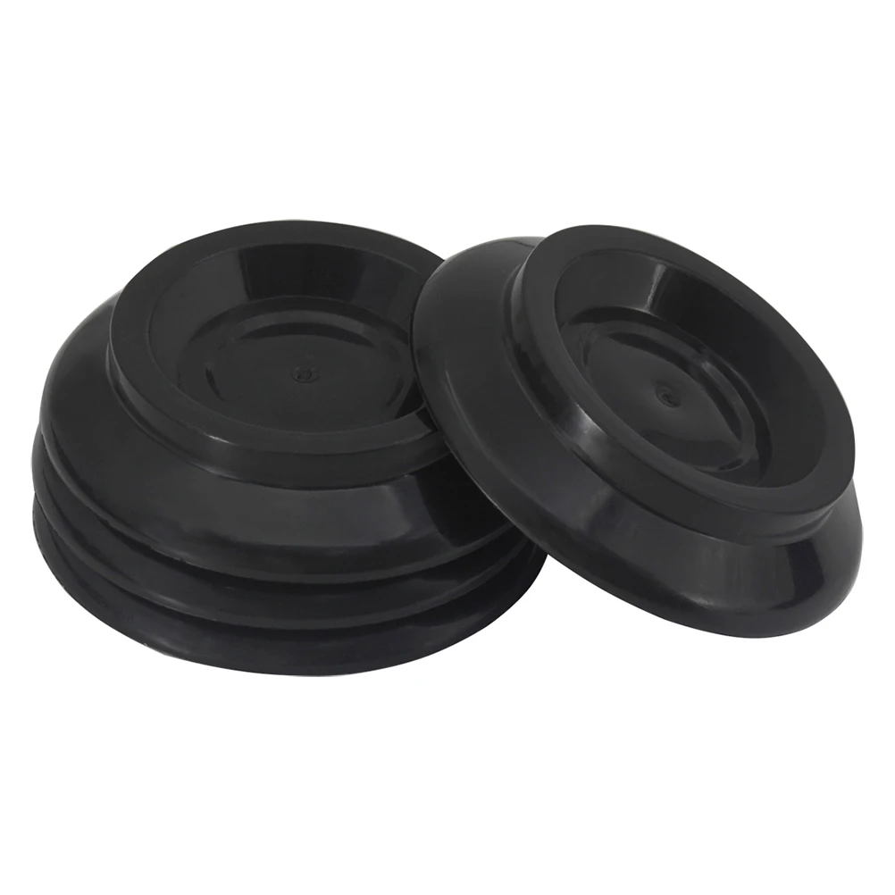 

4 Pcs Piano Non-Slip Mat Foot Pads Mats Musical Instrument Cups Black Grand Floormat