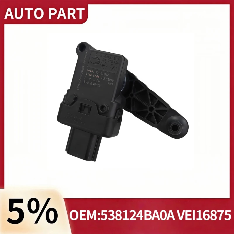 

suitable for Renault Koleos 2018 for nissan original new right rear headlight body height sensor 538124BA0A VEI16875 AML47639