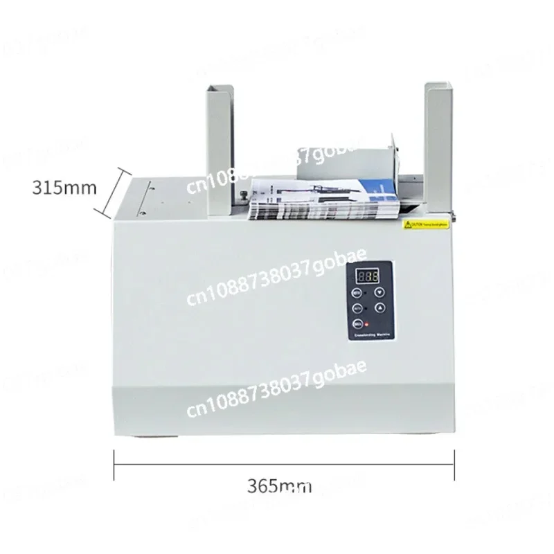 Banknote Bundle Intelligent Induction Bills Tying Electric Hot Melt Paper Tape Strapping Machine Books Baler