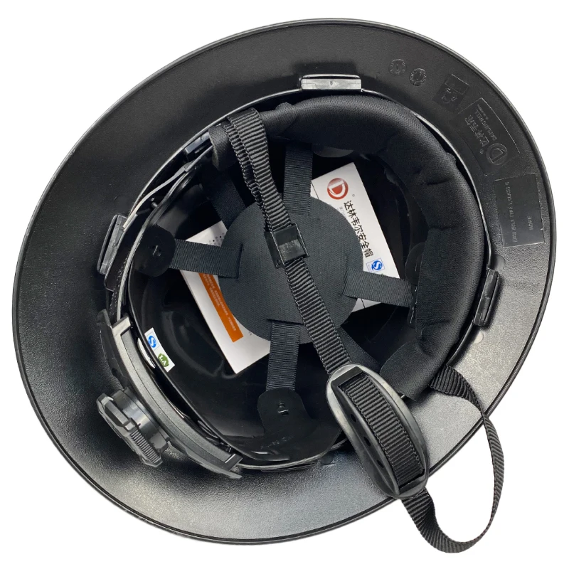 Casque de sécurité à bord complet pour Atlansunsheil, casquette de travail de construction, approuvé ANSI, HDPE, 6 points réglables, CE