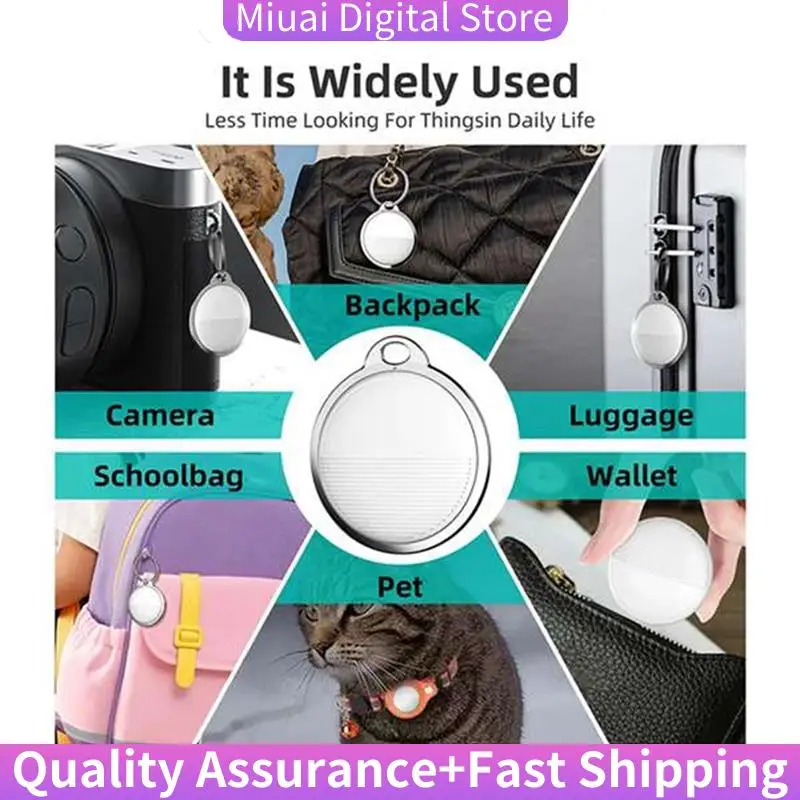 

Portable Mini GPS Tracker System For Kids Pets Keys Anti-Lost Reminder For Find My App Tag Locator-A74Z