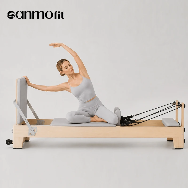 Pilates Reformer Custom Material Color Size for Commercial Studio OEM ODM Support