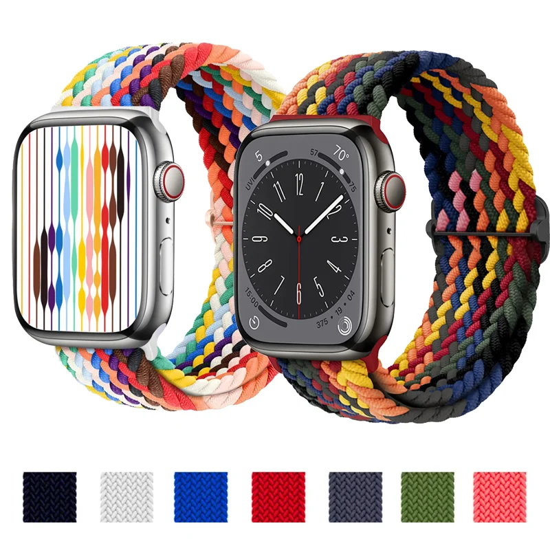 Smartwatch Apple Watches For Men - Pulseira Trançada para Apple Watch 40mm