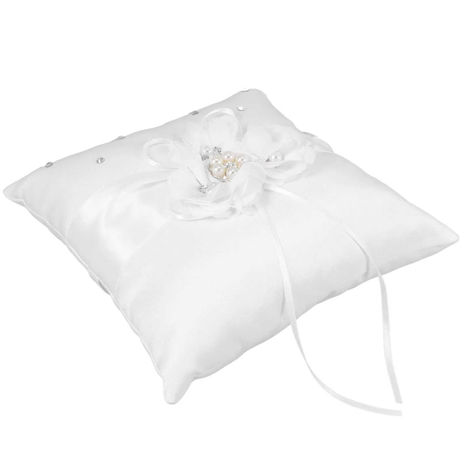 Bantal Cincin Pernikahan Bunga - Ring Bearer Pillow ulasan dan harga