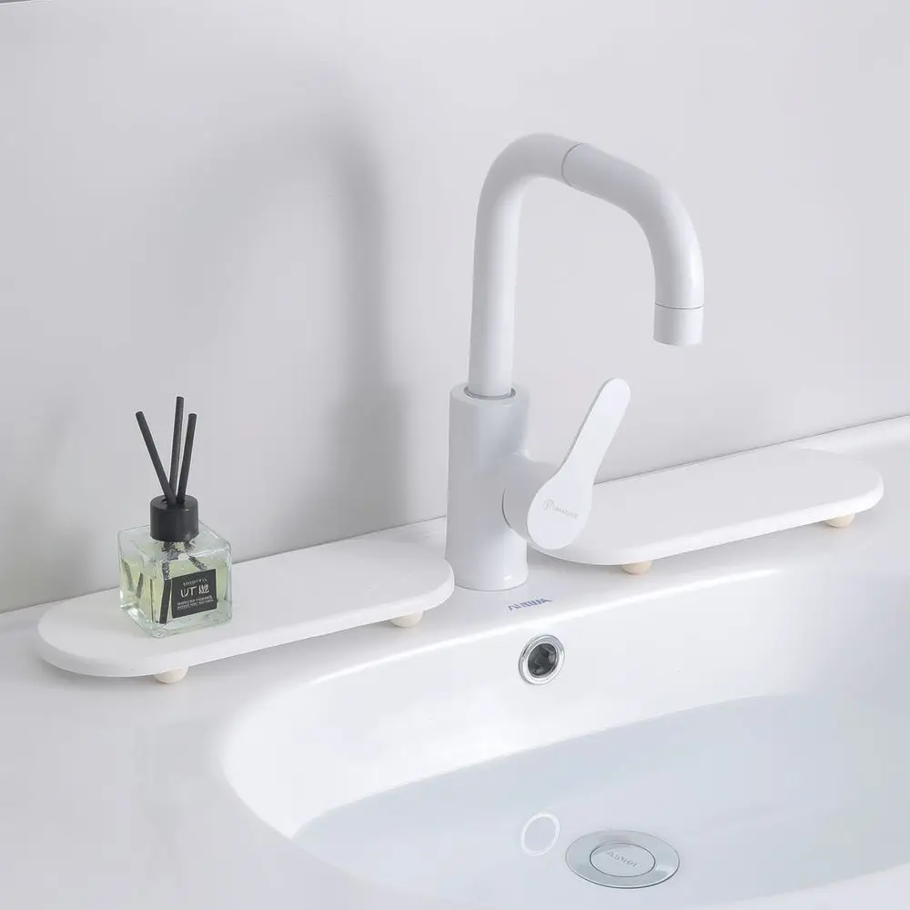 Modern Minimalist Kitchen Drying Mat Sink Faucet Splash Guard Absorbent Stone Tray Bathroom Vanity Home Organizer