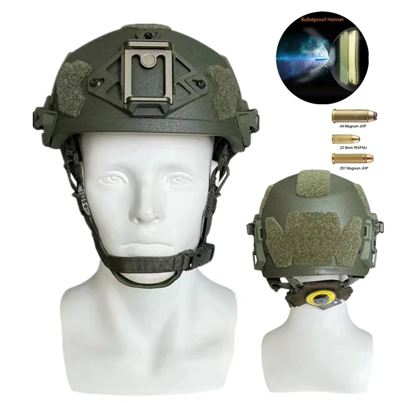 Tactical ballistic high cut helmet ACH high cut, aramid, high quality, NIJ IIIA, fast Wendy suspension pad, ballistic helmet