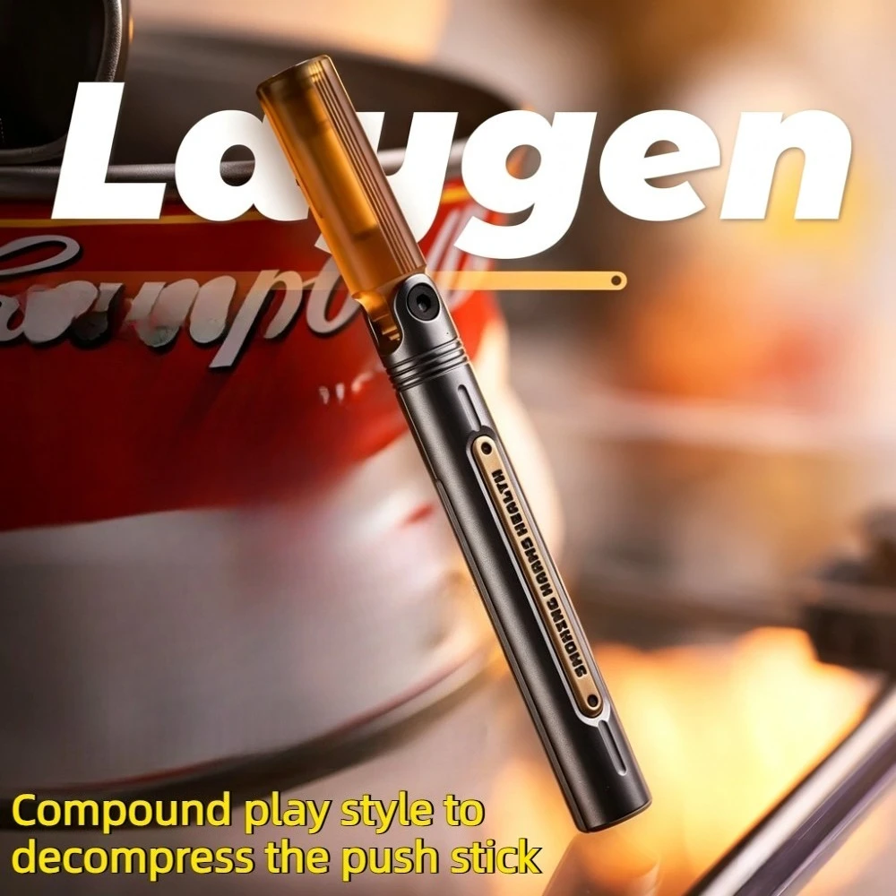CHENYU EDC Laygen Mechanical Stainless Steel Ultra-Dense Current Track Composite Fingertip Push Rod Stress Relief Toy