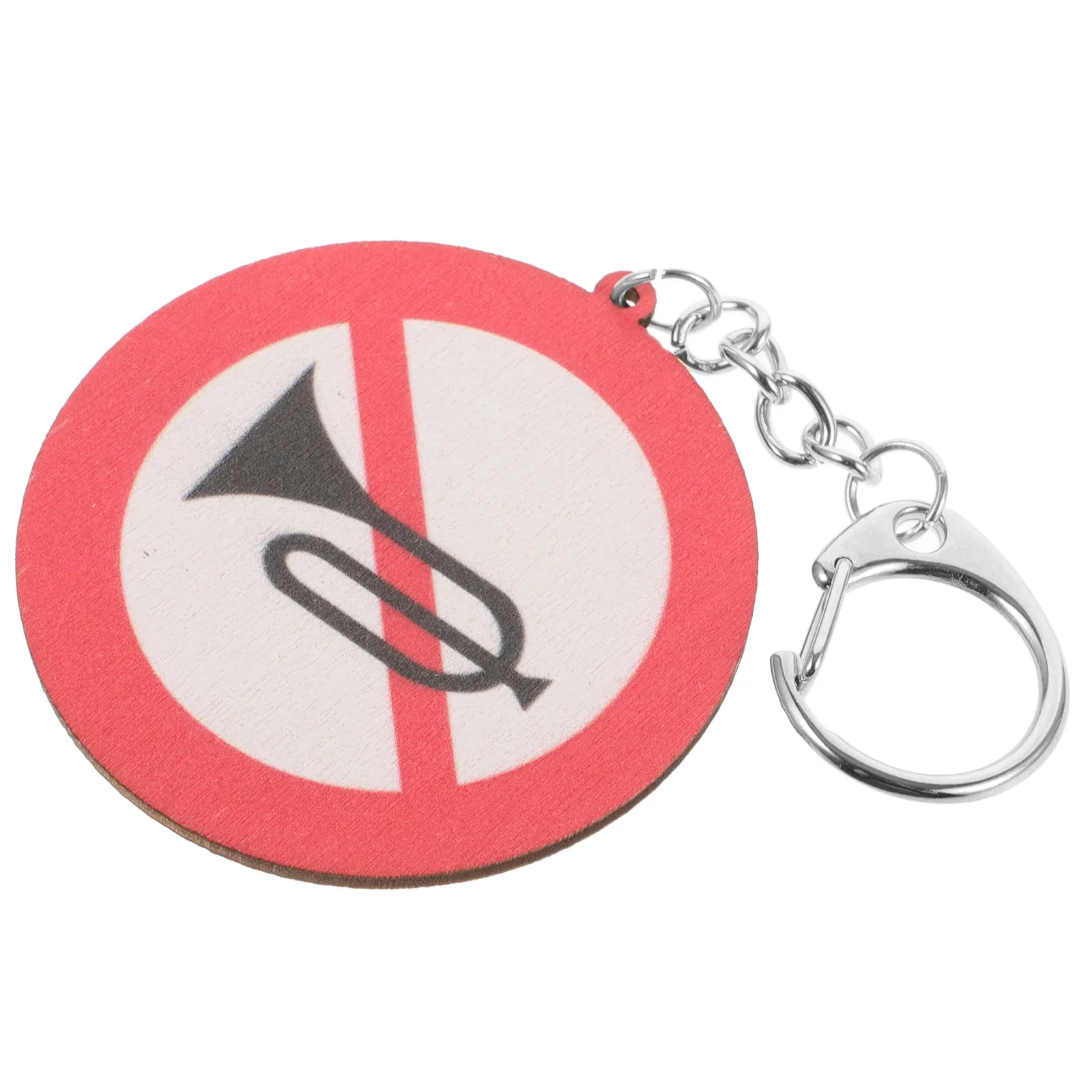 

Металлический брелок-подвеска «Запрещено звонить звуковым сигналом» для автомобиля, сумки, рюкзака, кошелька, багажа, в винтажном стиле, маленький, уникальный