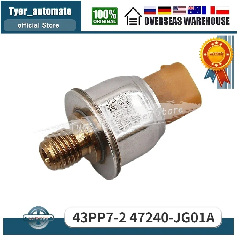 

Датчик давления в топливной рампе 43PP7-2 47240-JG01A для NISSAN JUKE NISSAN ПРИМЕЧАНИЕ NISSAN X-TRAIL