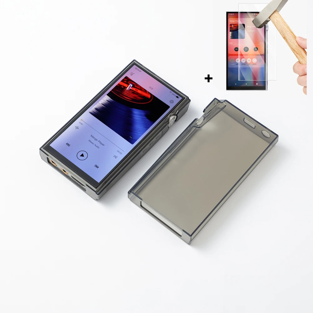 Funda protectora de TPU transparente suave para iBasso DX340 soporte Capa Couqe Funda