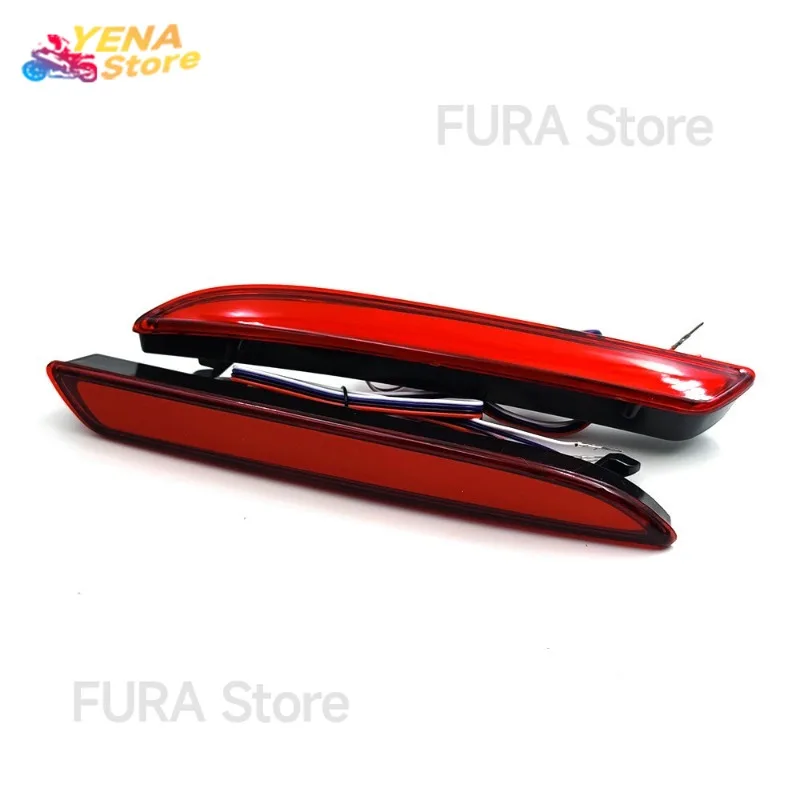 سيارة LED الفرامل الخلفية الذيل ضوء الوفير عاكس تحذير الضوء. مناسبة لنماذج Honda Odyssey و Accord وJDE وFNX وSadان. #3