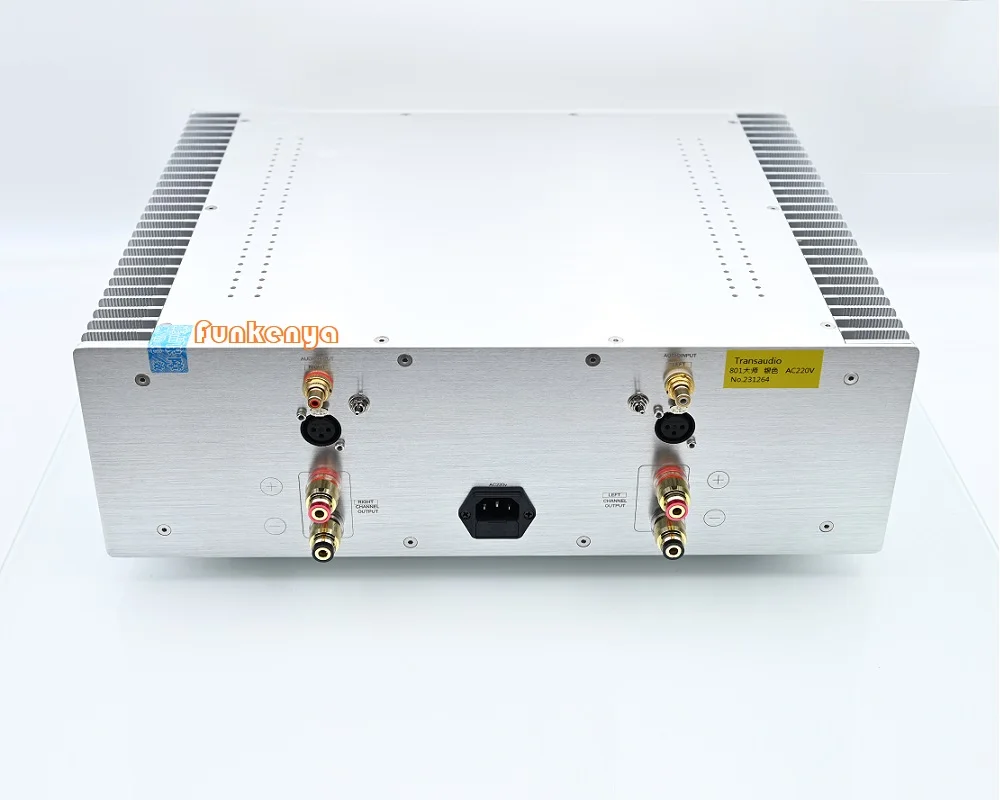 Post Stage Dual Channel Power Amplifier 250W Pure Rear Class FM801 5200