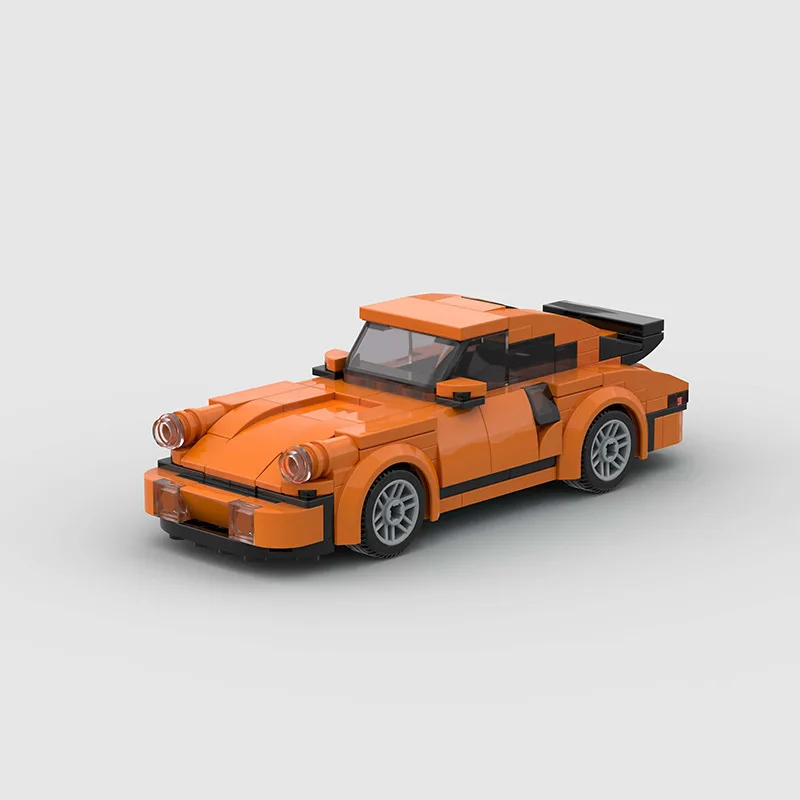 

Технический винтажный спортивный автомобиль PSC 911, строительные блоки, кирпичи, игрушка, подарок на Рождество, день рождения, совместимая модель, суперкар, гонщики, транспортные средства