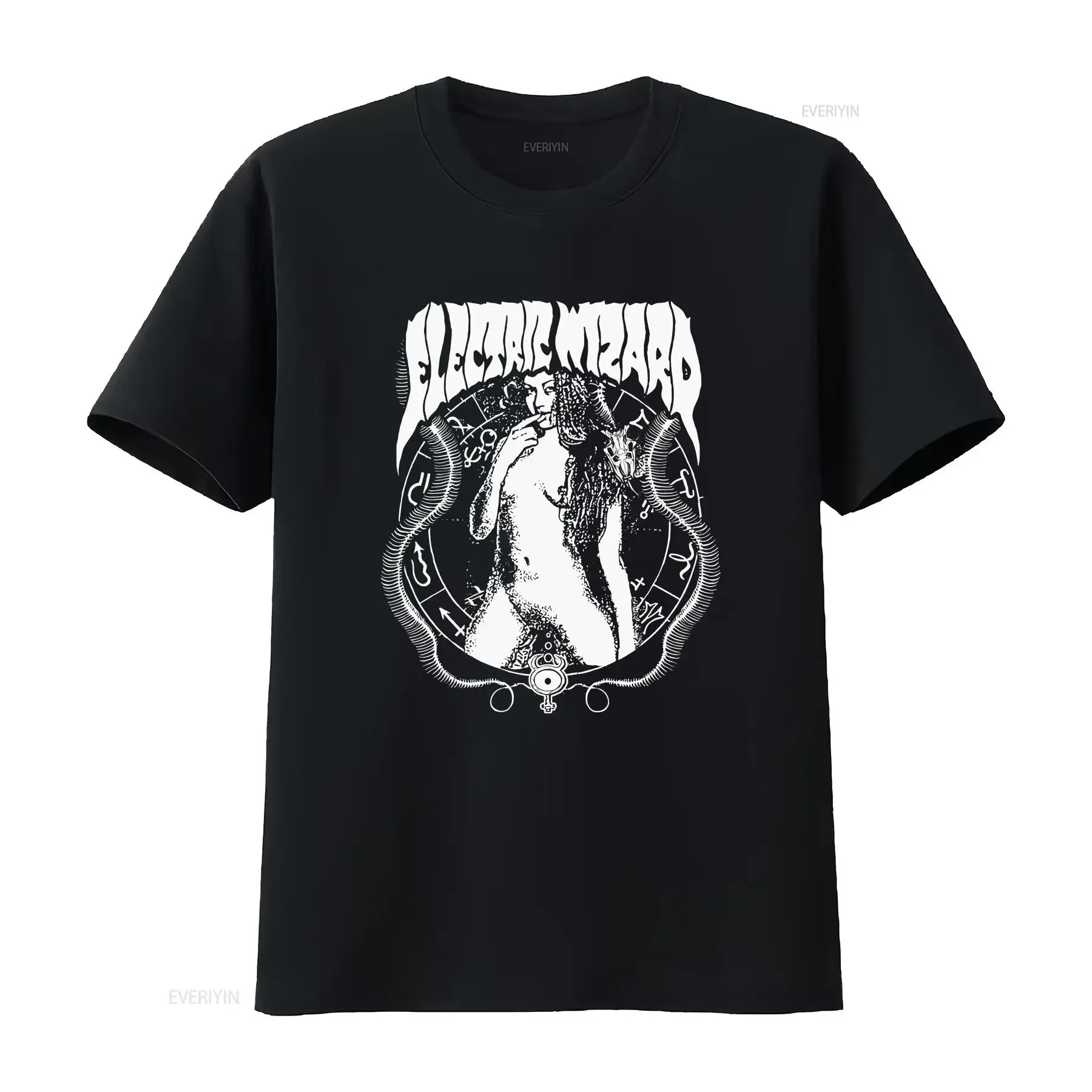 Electric Wizard T Shirt  Cotton Black Men Size S to 5XL SS935 vintage Washed Slightly Breathable Comfortable designer clothes