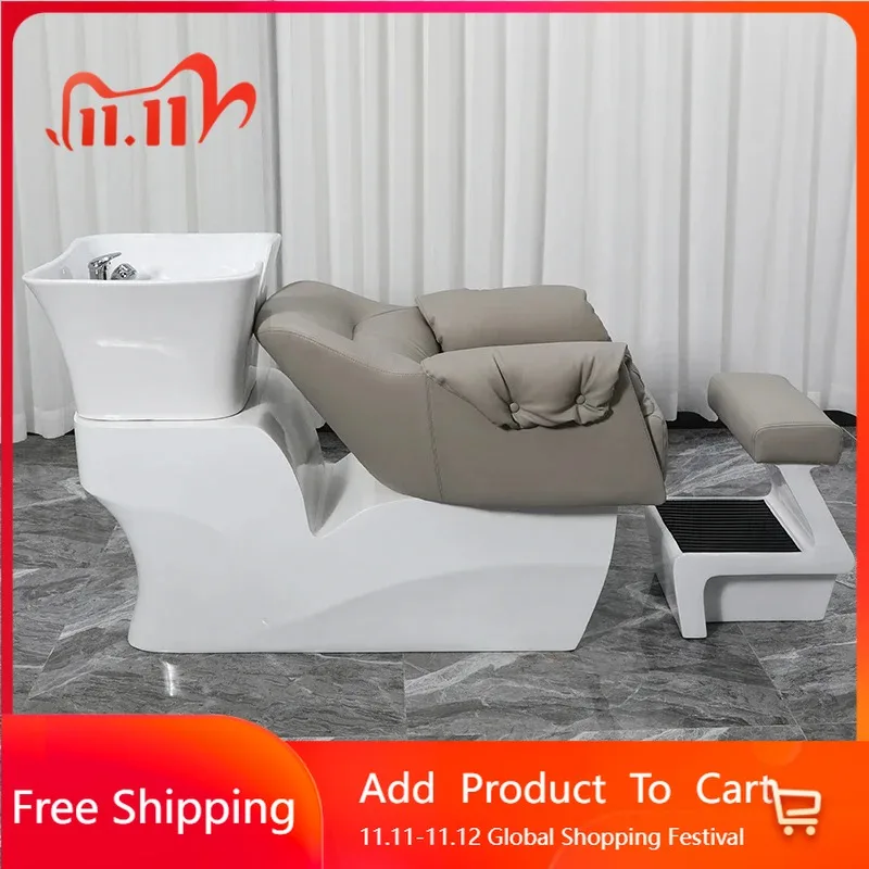 

Commercial Shampoo Bed Wash Hair Salon Spa Hairdressing Shampoo Bed Treatment Machine Cadeira Chaise Salon Coiffure Salon Chair