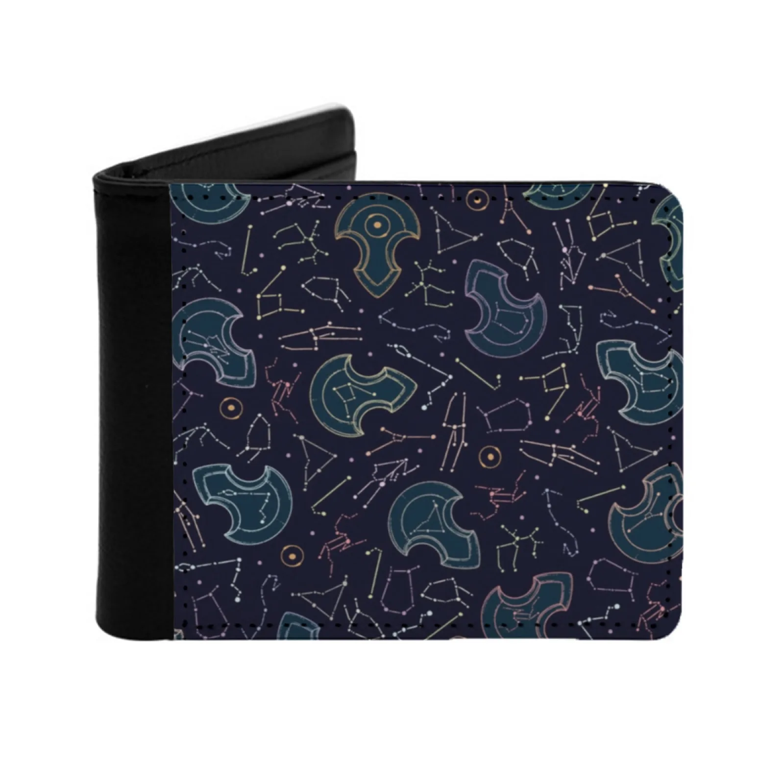 

Персонализированный мужской кожаный кошелек Convocation, сумка для денег, кошелек из искусственной кожи Final Fantasy Xiv Ffxiv Ff14 Final Fantasy 14