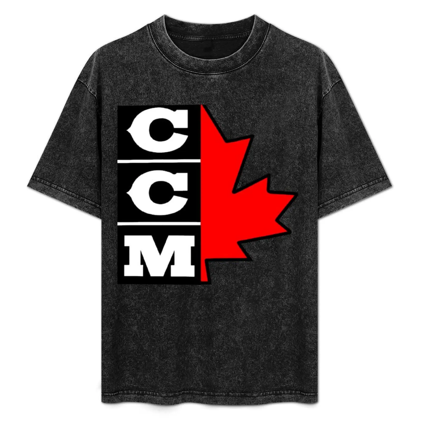 

CCM Retro Ice Hockey Logo 3 T-Shirt animal prinfor boys basketball graphic tees blue archive mens graphic t-shirts