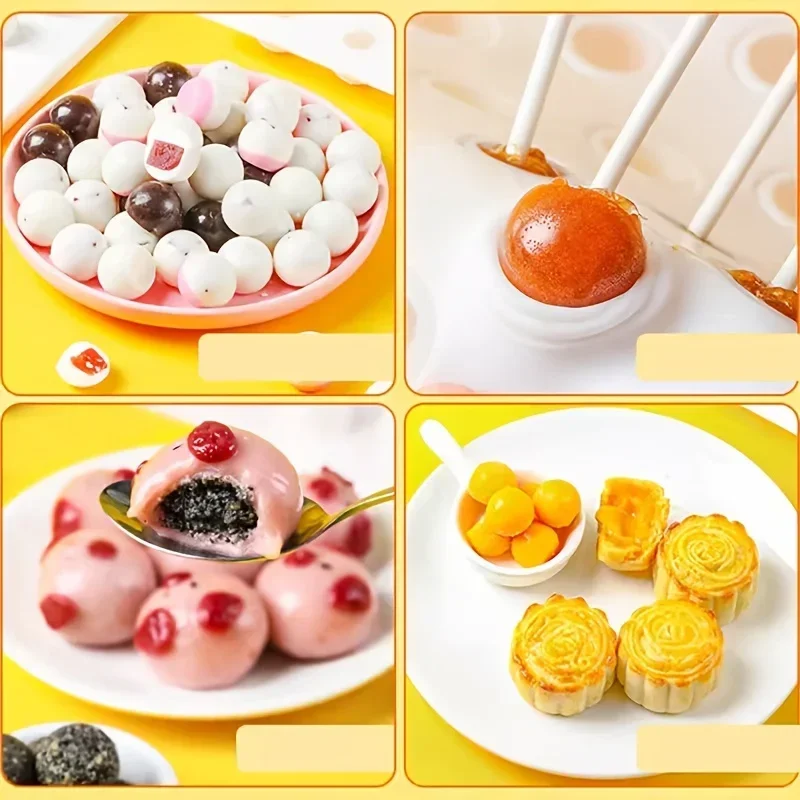 Silicone Mold Dumpling Cake Decoration Tool Chocolate Ice Cube Mold Making Mousse Dessert Mold