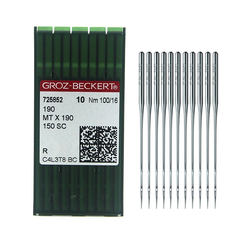 

100PCS MTx190 Groz-Beckert Needle For JUKI APW-195,196 APW-895,896 Pocket welting machine needle 190,150 SC