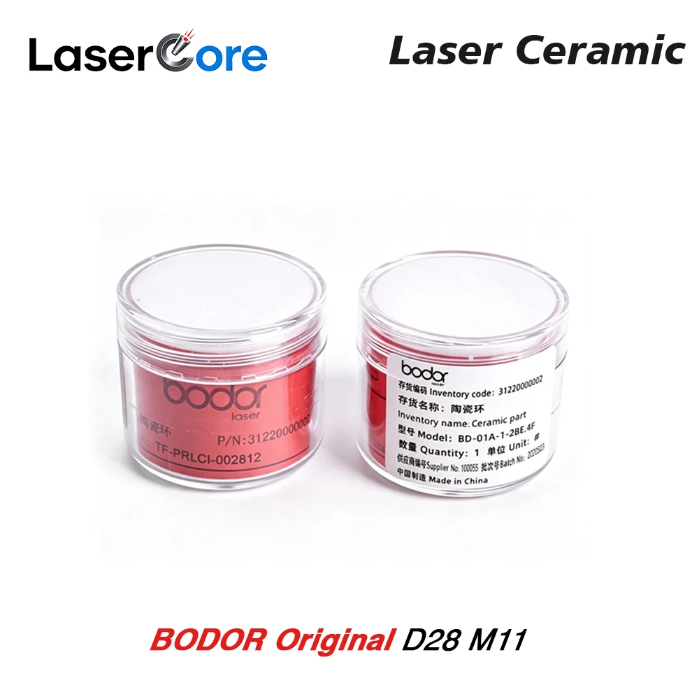 Original Bodor Laser Ceramic Ring D32 M14/D28 M11BD-01A-0-32 BD-01A-1-28 Nozzles Holder for Bodor Laser Cutting Head
