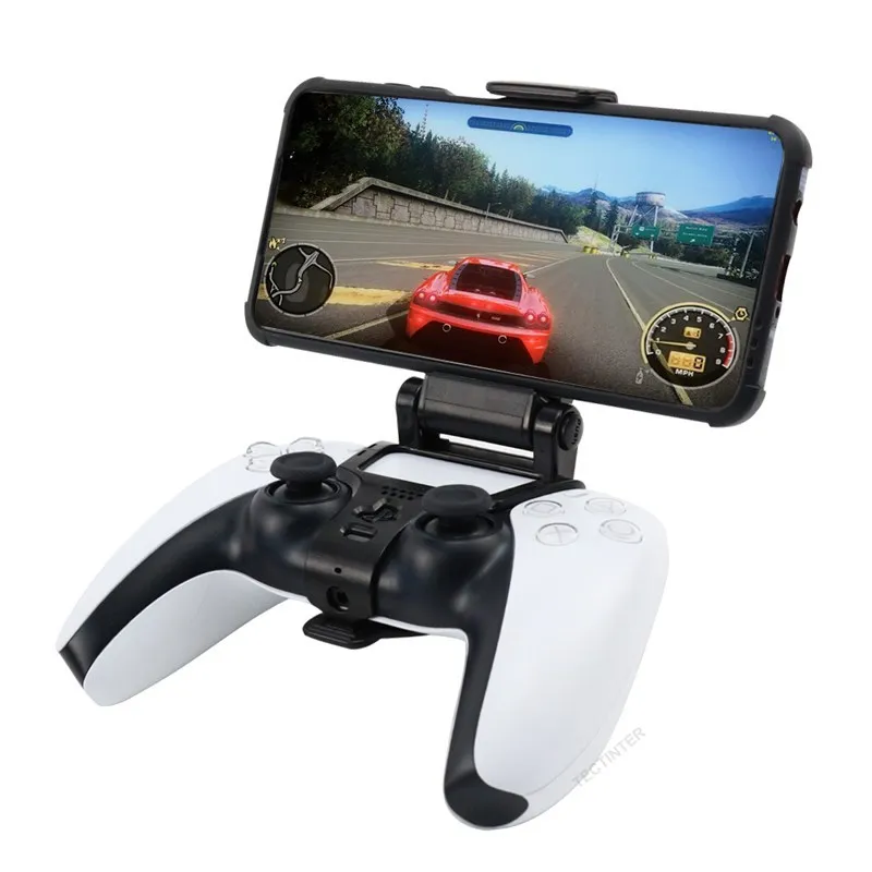Mobile Handy Stehen Für PS5 Controller Halterung Montieren Hand Griff Für PlayStation 5 Gamepad Für Samsung S9 S8 Clip halter