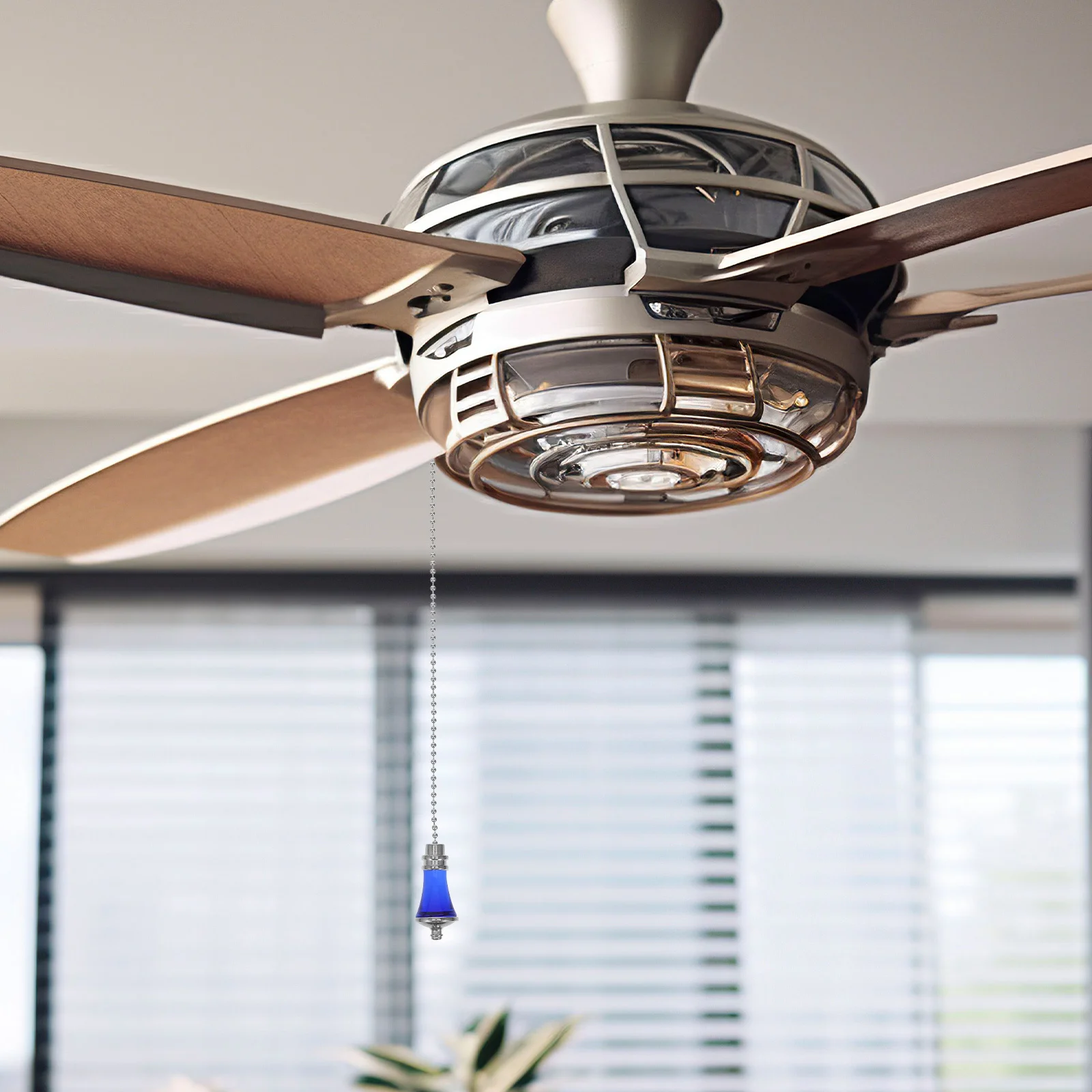 

Vintage Glass Crystal Ball Pull Chain Prism Pendant Ceiling Fan Pull Chain Extension Decorative Pulls