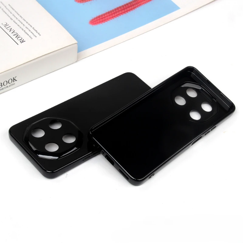 

Мягкий чехол из ТПУ для телефона Oscal Tiger 8, черная задняя крышка, защитные чехлы, чехол