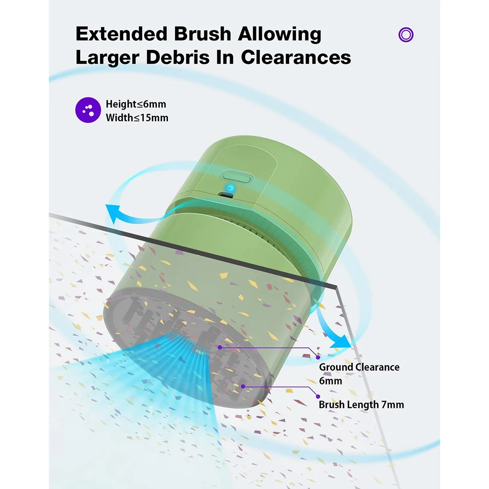 Aspirapolvere portatile da tavolo, aspirapolvere senza fili, mini pulitore per tastiera ricaricabile per auto/laptop/animale domestico